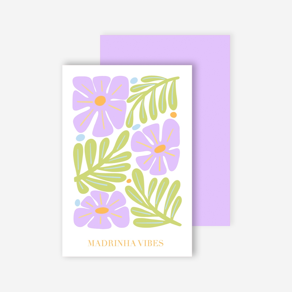 Postal Madrinha Vibes l 1
